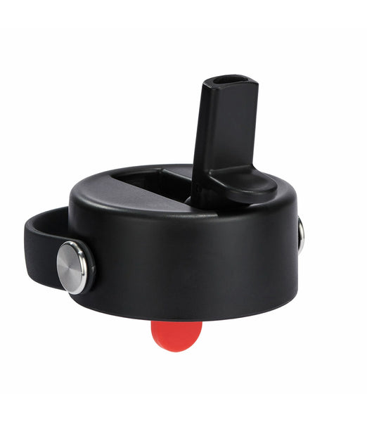 Hydro Flask Wide Mouth Flex Straw Cap | Deckel Strohhalmdeckel für Weithaltsflaschen schwarz Auf und Davon Outdoor Equipment
