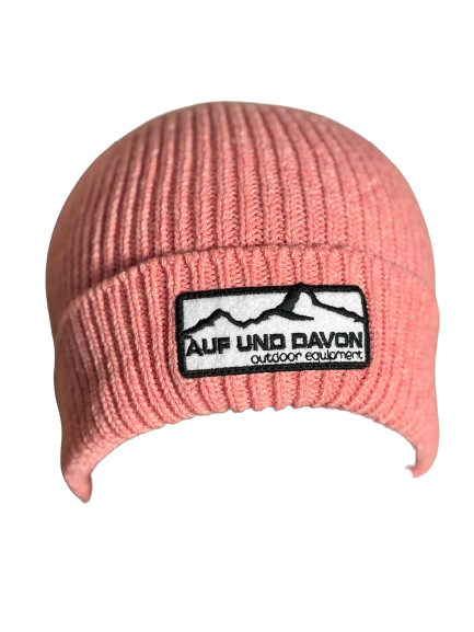 Auf und Davon Strickmütze - Rosa