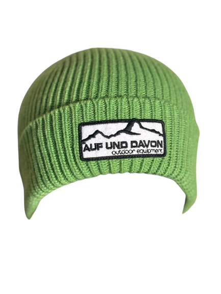 Auf und Davon Strickmütze - Hellgrün