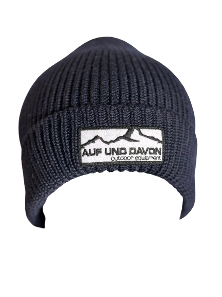 Auf und Davon Strickmütze - Dunkelblau