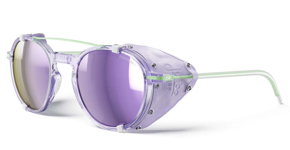Julbo LEGACY Spectron 3 | Gletscherbrille violett durchscheinend grün Sportsonnenbrille flieder Auf und Davon Outdoor Equipment