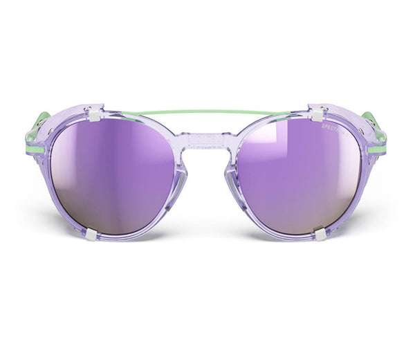 Julbo LEGACY Spectron 3 | Gletscherbrille violett durchscheinend grün Sportsonnenbrile flieder Auf und Davon Outdoor Equipment