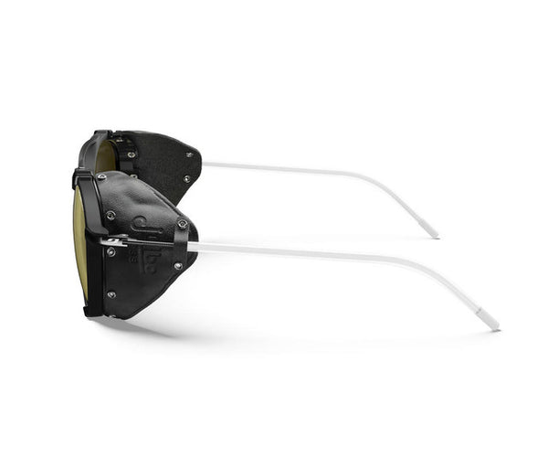 Julbo LEGACY Spectron 4 | Gletscherbrille Sportsonnenbrille schwarz weiß schwarz Auf und Davon Outdoor Equipment