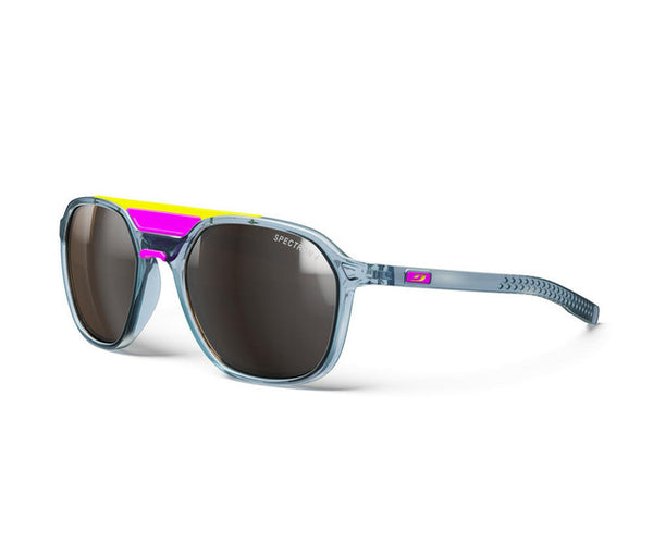 Julbo SLACK COVER Spectron 4 | Gletscherbrille blau rosa Sportsonnenbrille