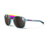 Julbo SLACK COVER Spectron 4 | Gletscherbrille blau rosa Sportsonnenbrille