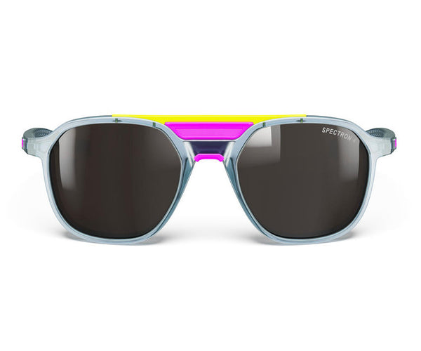Julbo SLACK COVER Spectron 4 | Gletscherbrille blau rosa Sportsonnenbrille