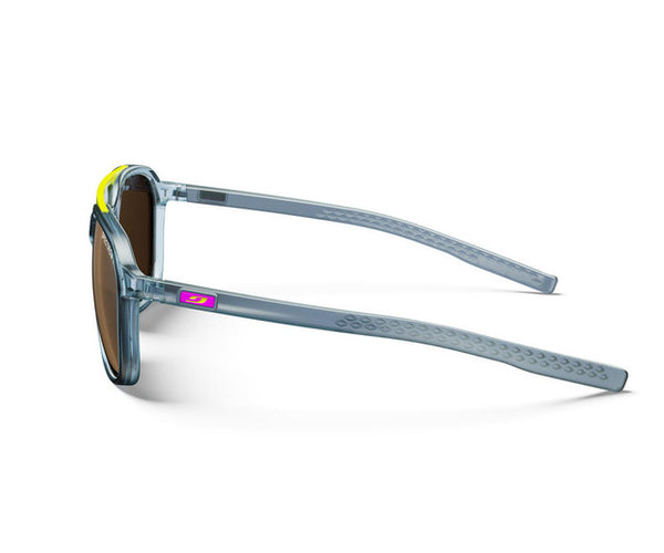 Julbo SLACK COVER Spectron 4 | Gletscherbrille blau rosa Sportsonnenbrille