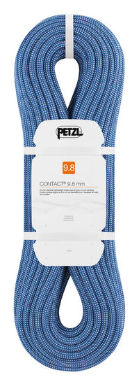 Petzl Contact 9.8mm 80m Einfachseil Kletterseil blau Auf und Davon Outdoor Equipment