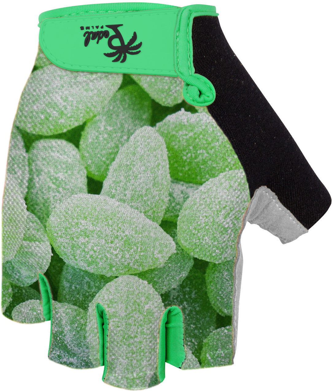 Pedal Palms Kurzfingerhandschuh Mint Leaves Fahrradhandschuhe Auf und Davon Outdoor Equipment