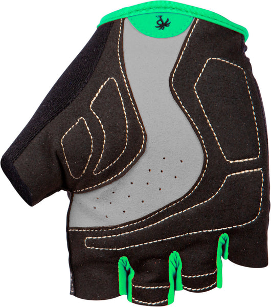 Pedal Palms Kurzfingerhandschuh Mint Leaves Fahrradhandschuhe Auf und Davon Outdoor Equipment