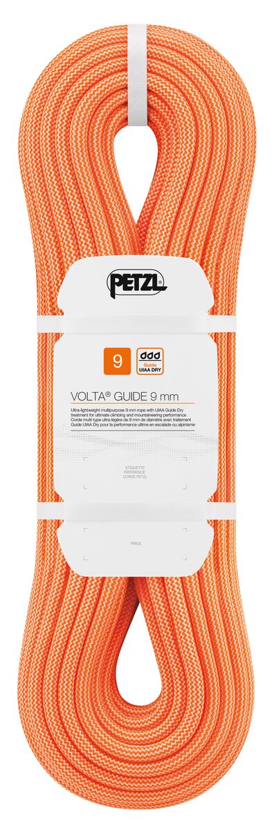 Petzl Volta Guide 9mm 30m orange Kletterseil Auf und Davon Outdoor Equipment