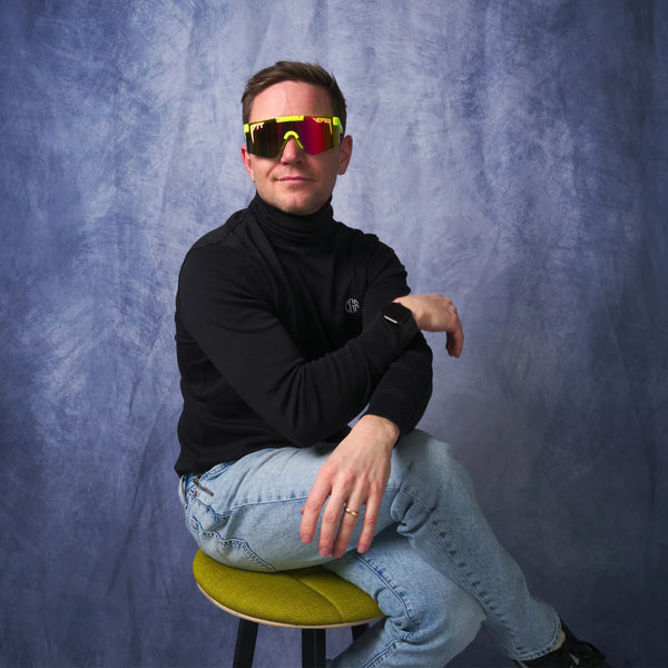 Pit Viper The Originals 2.0 Regular - 1993 | Fahrradbrille schnelle Brille Trendbrille Laufbrille Gletscherbrille mit Seitenschutz Auf und Davon Outdoor Equipment