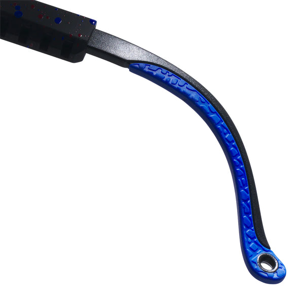 Pit Viper The Originals 2.0 Regular - Peacekeeper | Fahrradbrille Laufbrille blau polarisiert schnelle Brille Auf und Davon Outdoor Equipment