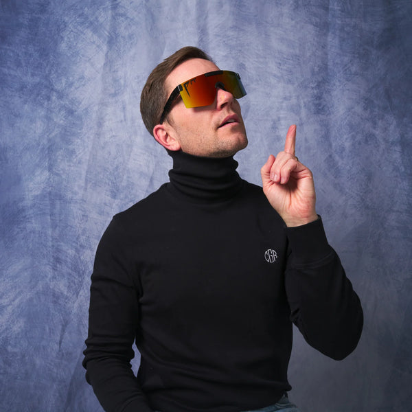 Pit Viper The Originals 2.0 Regular HDPV - Exec Rainbow | Fahrradbrille verspiegelte Fahrradbrille Trendbrille schnelle Brille Laufbrille Auf und Davon Outdoor Equipment