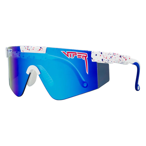 Pit Viper The Originals 2.0 Wide - Merika | Fahrradbrille blau Laufbrille schnelle Brille Auf und Davon Outdoor Equipment
