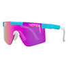 Pit Viper The Originals 2.0 Wide HDPV - Gobby Fahrradbrille hellblau lila Laufbrille schnelle Brille Auf und Davon Outdoor Equipment
