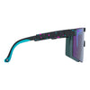 Pit Viper The Originals 2.0 Wide HDPV - Midnight Purple Fahrradbrille schwarz violett schnelle Brille Laufbrille Auf und Davon Outdoor Equipment