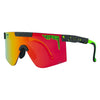 Pit Viper The Originals 2.0 Wide HDPV - Monster Bull | Fahrradbrille orange schnelle Brille Laufbrille Auf und Davon Outdoor Equipment