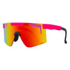 Pit Viper The Originals 2.0 Wide HDPV - Radical | Fahrradbrille orange pink schnelle Brille Laufbrille Trendbrille Auf und Davon Outdoor Equipment