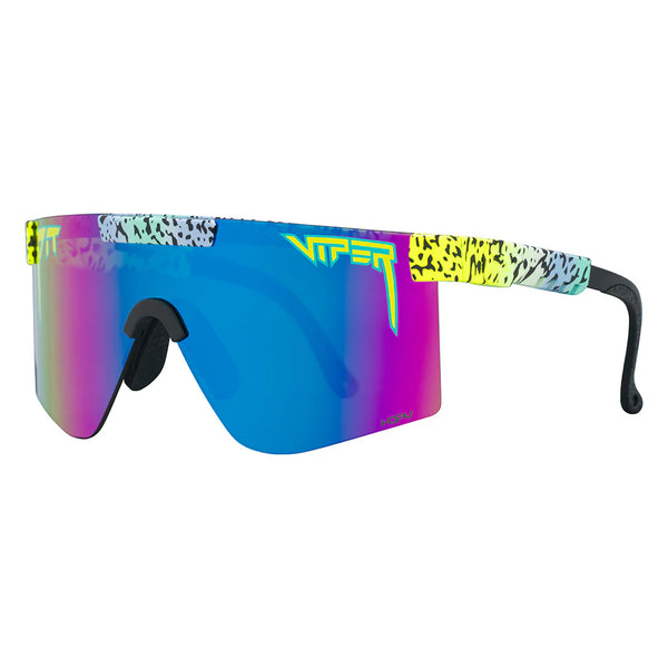 pit viper The Originals 2.0 Wide HDPV - Rec Beach | Fahrradbrille leopard polarisiert schnelle Brille Laufbrille Auf und Davon Outdoor Equipment