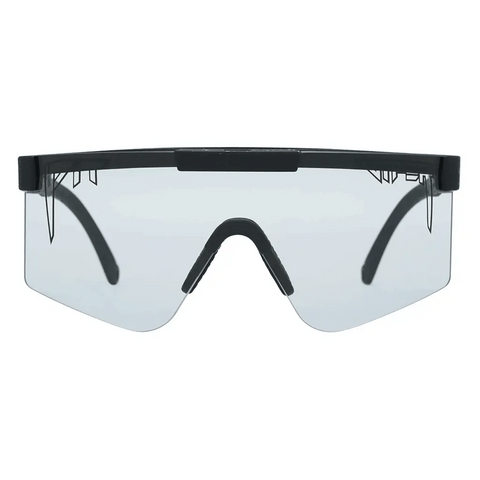 Pit Viper The Originals 2.0 Wide Photochromic - Blacking Out | Fahrradbrille farbverändernde Sonnenbrille schnelle Brille Laufbrille Auf und Davon Outdoor Equipment