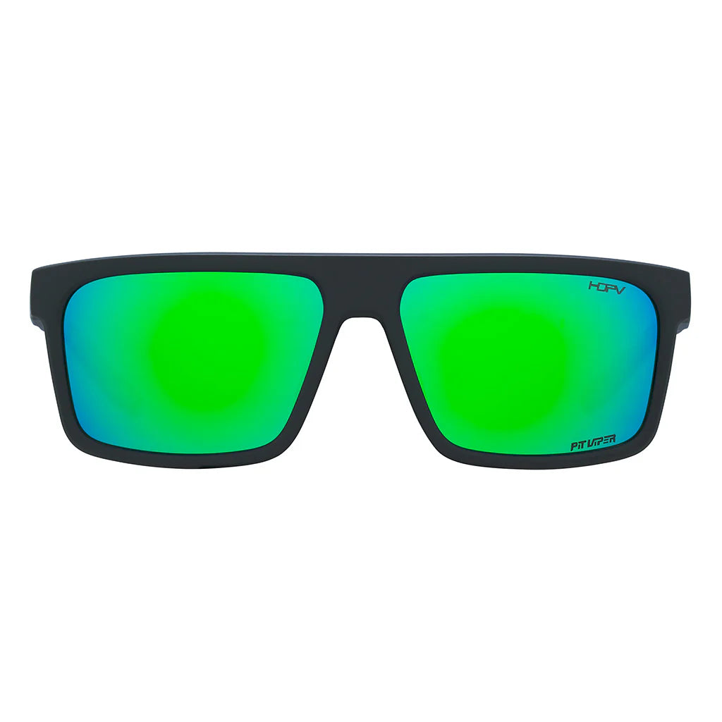Pit Viper The Turboshaft HDPV - Exec Blue-Green | Sonnenbrille blau grün rutschfest polarisiert Auf und Davon Outdoor Equipment