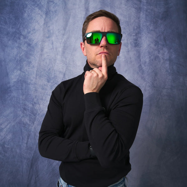 Pit Viper The Turboshaft HDPV - Exec Blue-Green | Sonnenbrille blau grün rutschfest polarisiert Auf und Davon Outdoor Equipment