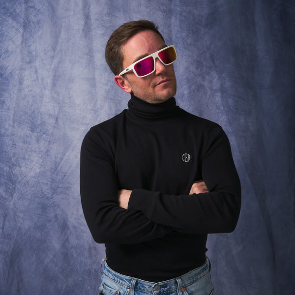 Pit Viper The Turboshaft HDPV - Miami Nights Red Sonnenbrille rosa weiß rutschfest polarisiert Auf und Davon Outdoor Equipment