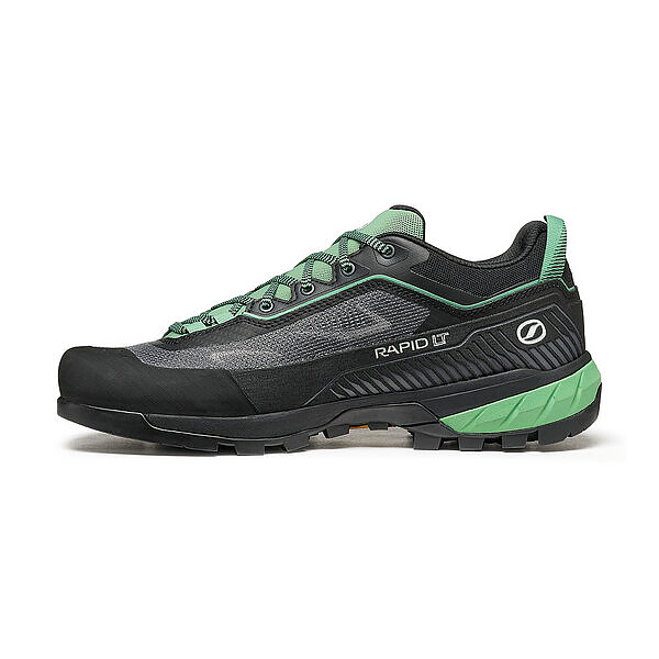 SCARPA Rapid LT Women Zustiegsschuh anthracite lightgreen Auf und Davon Outdoor Equipment