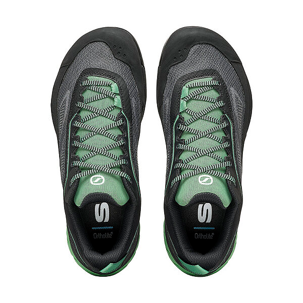 SCARPA Rapid LT Women Zustiegsschuh anthracite lightgreen Auf und Davon Outdoor Equipment