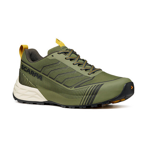 Scarpa Ribelle Run LT WP | Trailrunningschuhe olive/lemon curry Auf und Davon Outdoor Equipment