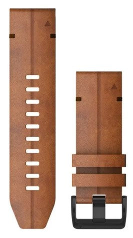Garmin QuickFit®-Uhrenarmband 26mm Leder kastanienbraun Auf und Davon Outdoor Equipment