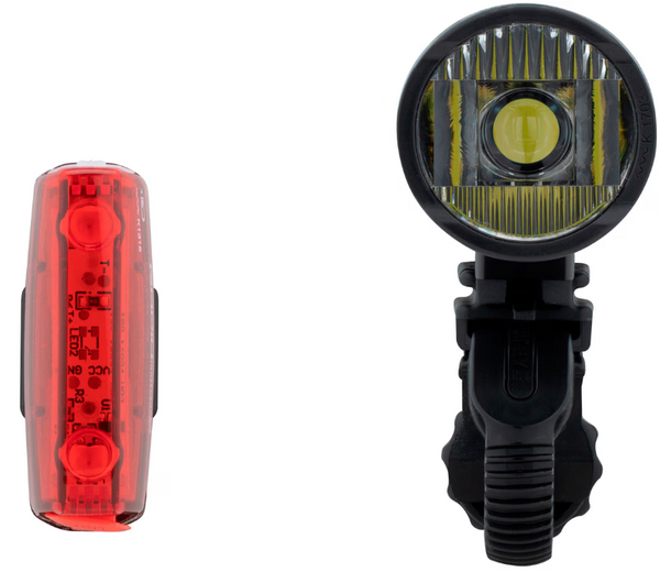 Cateye G Volt 70.1 + Rapid micro G Fahrradlicht Set Beleutungsset Fahrrad - Auf und Davon | Outdoor Equipment