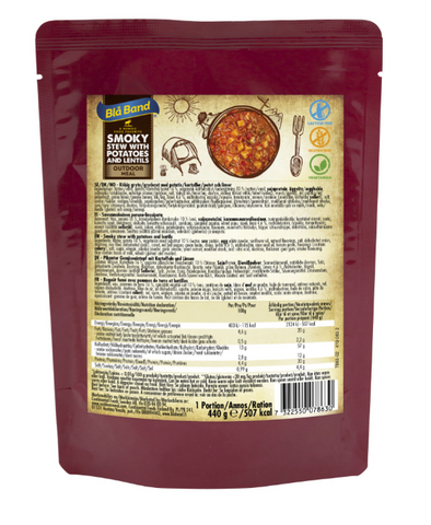 Smoky Stew with Lentils and Potatoes (Wet P.) - Outdoor Essen - Auf und Davon | Outdoor Equipment
