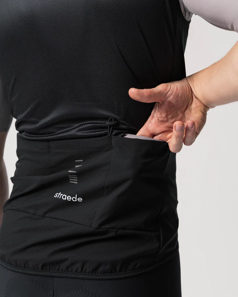 straede Vest Men black Radweste schwarz Auf und Davon Outdoor Equipment