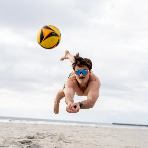 The Originals 2.0 Regular HDPV - Rec Beach Fahrradbrille bunt Leo Sportbrille Trendbrille schnelle Brille Laufbrille Auf und Davon Outdoor Equipnment