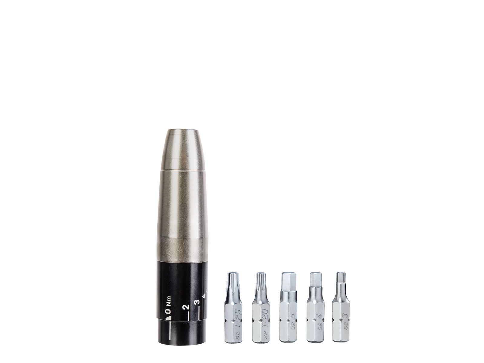 Nano TorqBox X Drehmomenthülse 2-6 Nm schwarz silber Drehmomentschlüssel Auf und Davon Outdoor Equipment