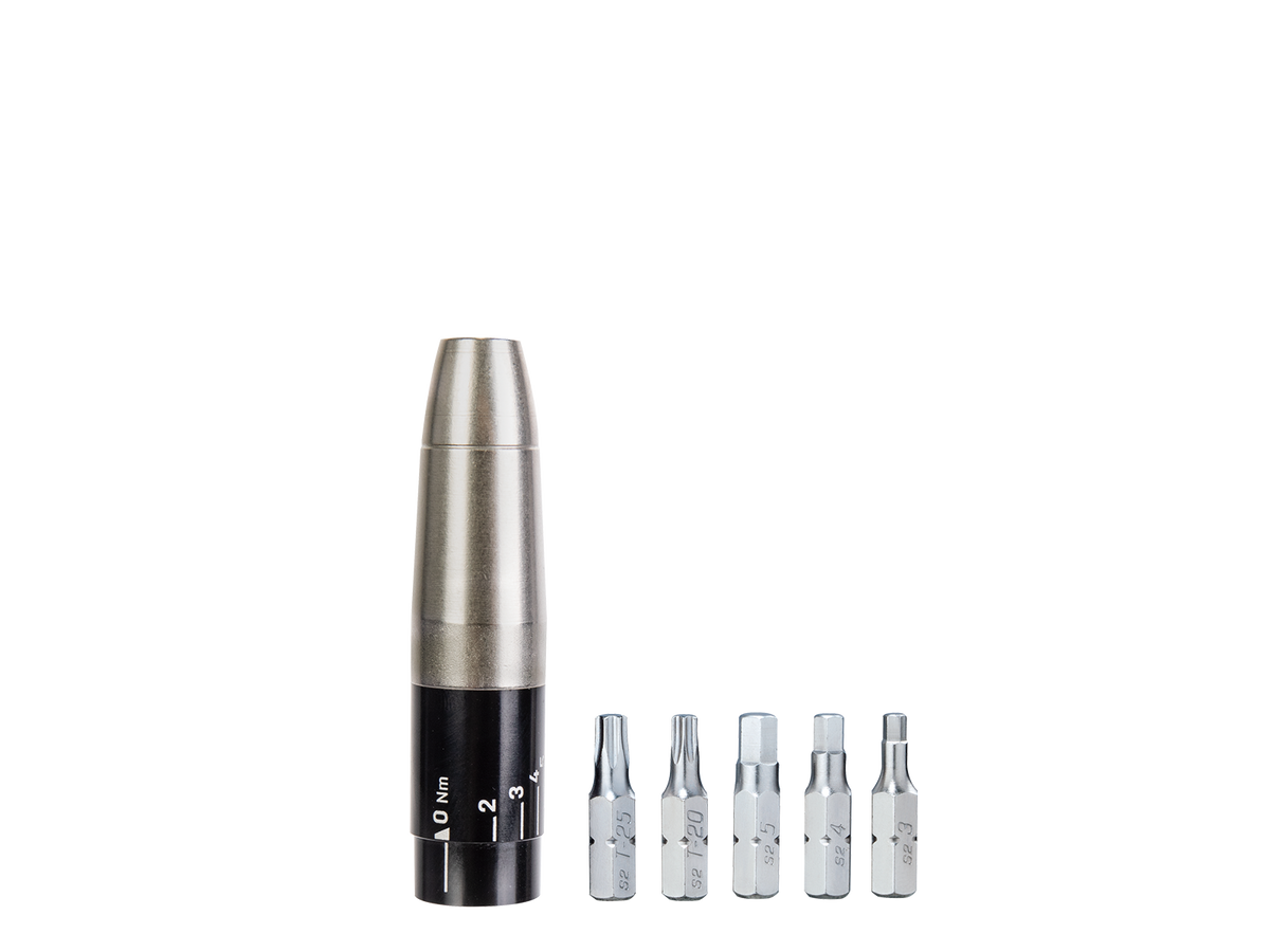Nano TorqBox X Drehmomenthülse 2-6 Nm schwarz silber Drehmomentschlüssel Auf und Davon Outdoor Equipment