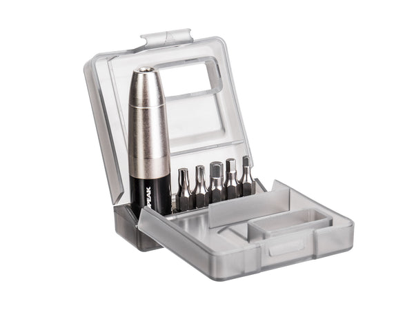 Nano TorqBox X Drehmomenthülse 2-6 Nm schwarz silber Drehmomentschlüssel Auf und Davon Outdoor Equipment