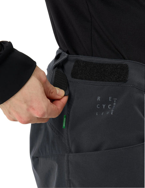vaude Men's Qimsa Light Softshell Pants II | Fahrradhose black windabweisend wasserabweisend Auf und Davon Outdoor Equipment
