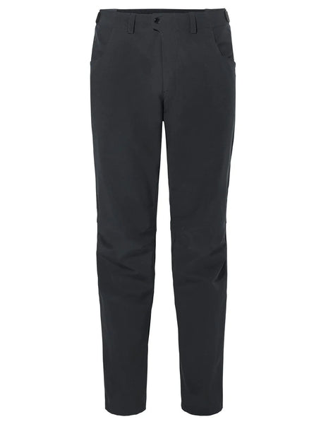 vaude Men's Qimsa Light Softshell Pants II | Fahrradhose black windabweisend wasserabweisend Auf und Davon Outdoor Equipment