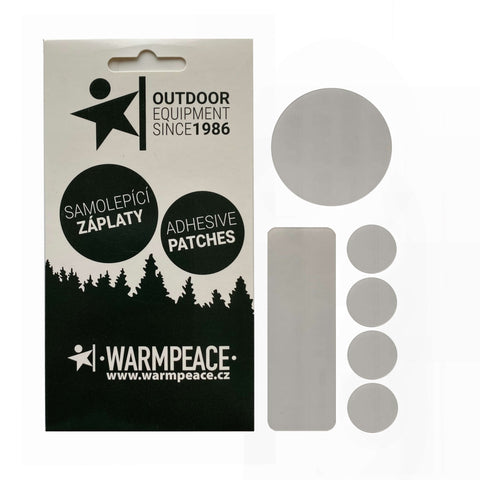 Warmpeace Selbstklebende Flicken 6 Stück Auf und Davon | Outdoor Equipment