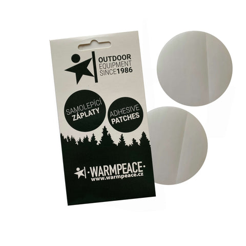 Warmpeace Selbstklebende Flicken 2 Stück Auf und Davon | Outdoor Equipment