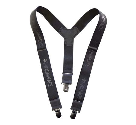 Warmpeace Suspenders Universal | Hosenträger schwarz Trekkinghosenträger Auf und Davon Outdoor Equipment