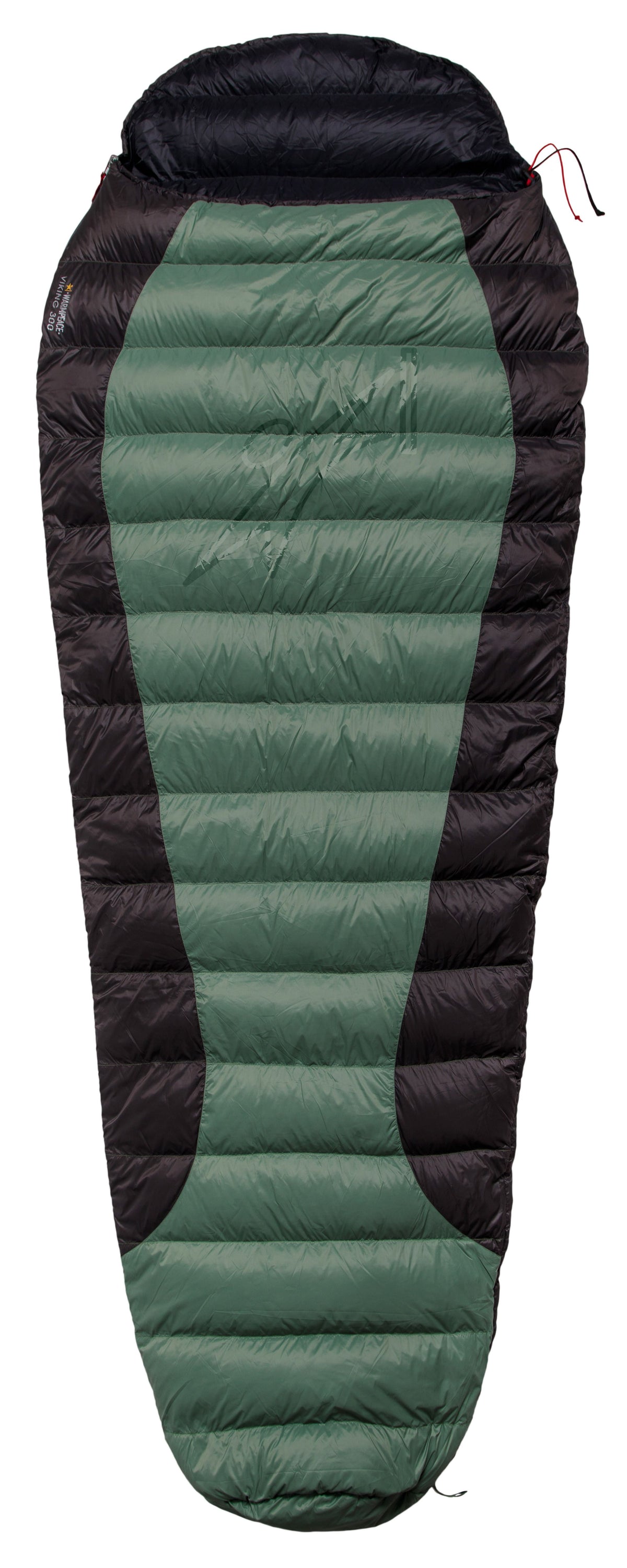 Warmpeace Viking 300 Schlafsack green-grey-black Auf und Davon Outdoor Equipment