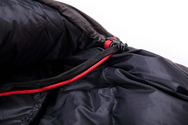 Warmpeace Viking 600 sahdowblue-grey-black Schlafsack Auf und Davon Outdoor Equipment