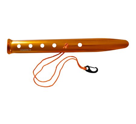 Warmpeace Peg SnowSand Zelthering orange Schneehering Sandhering orange Auf und Davon Outdoor Equipment