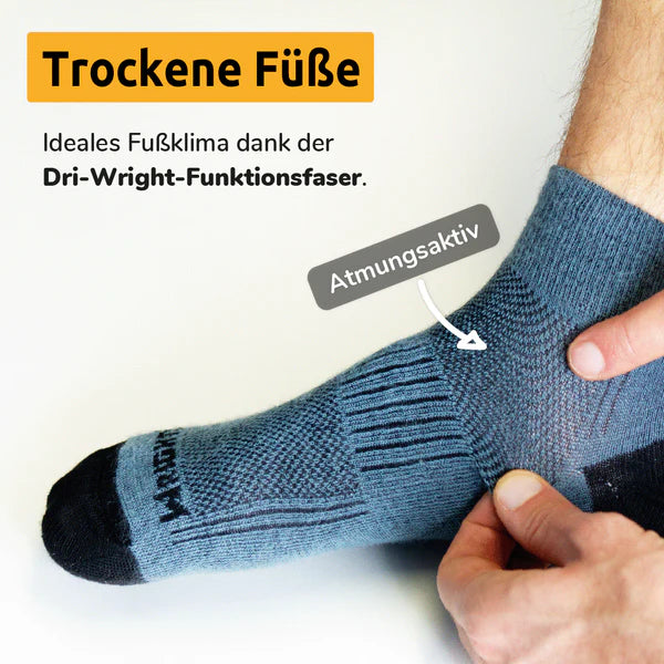 Wrightsock Escape OTC - Skisocken black doppelwandige Socken zweilagige Socken Auf und Davon Outdoor Equipment