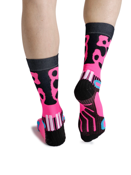fluo pink frog