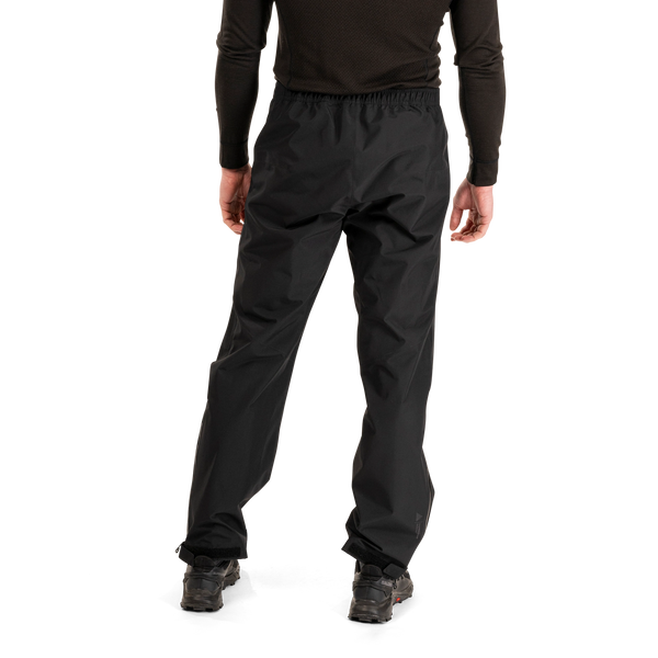 bergans Essentials 2.5L Shell Pants Men Regenhose schwarz Herren  Auf und Davon Outdoor Equipment